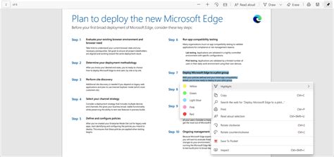 How to Use Microsoft Edge PDF Reader .